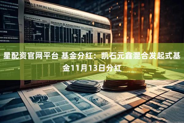 星配资官网平台 基金分红:凯石元鑫混合发起式基金11月13日分红